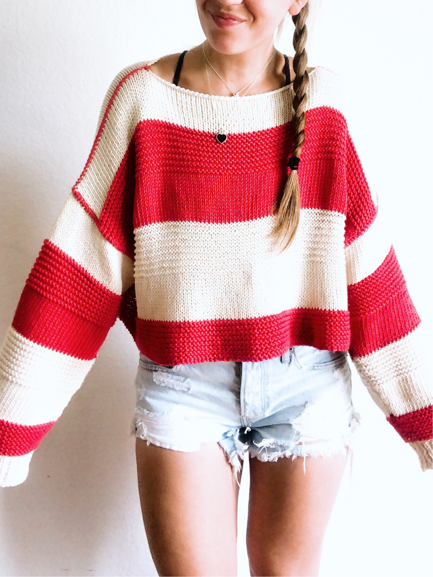 Kyla Striped Pullover