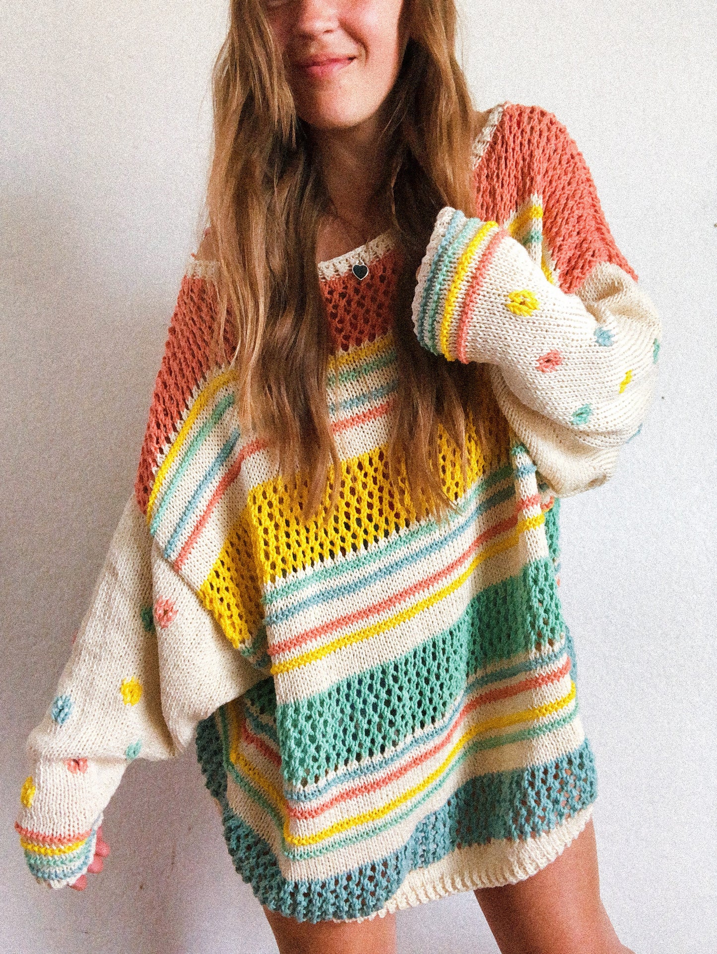 Summer Daisy Sweater