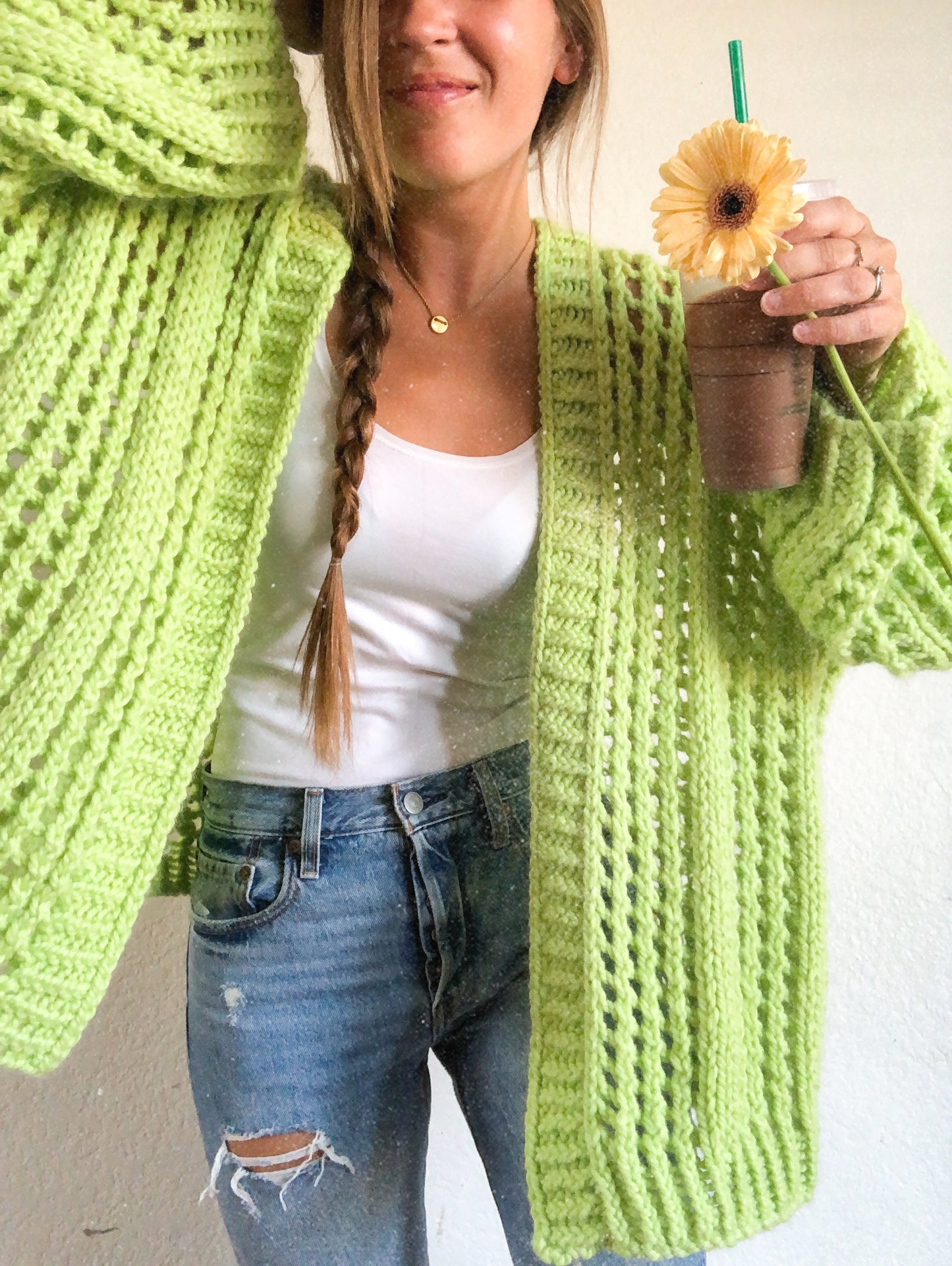 Bring Me Coffee Cardi