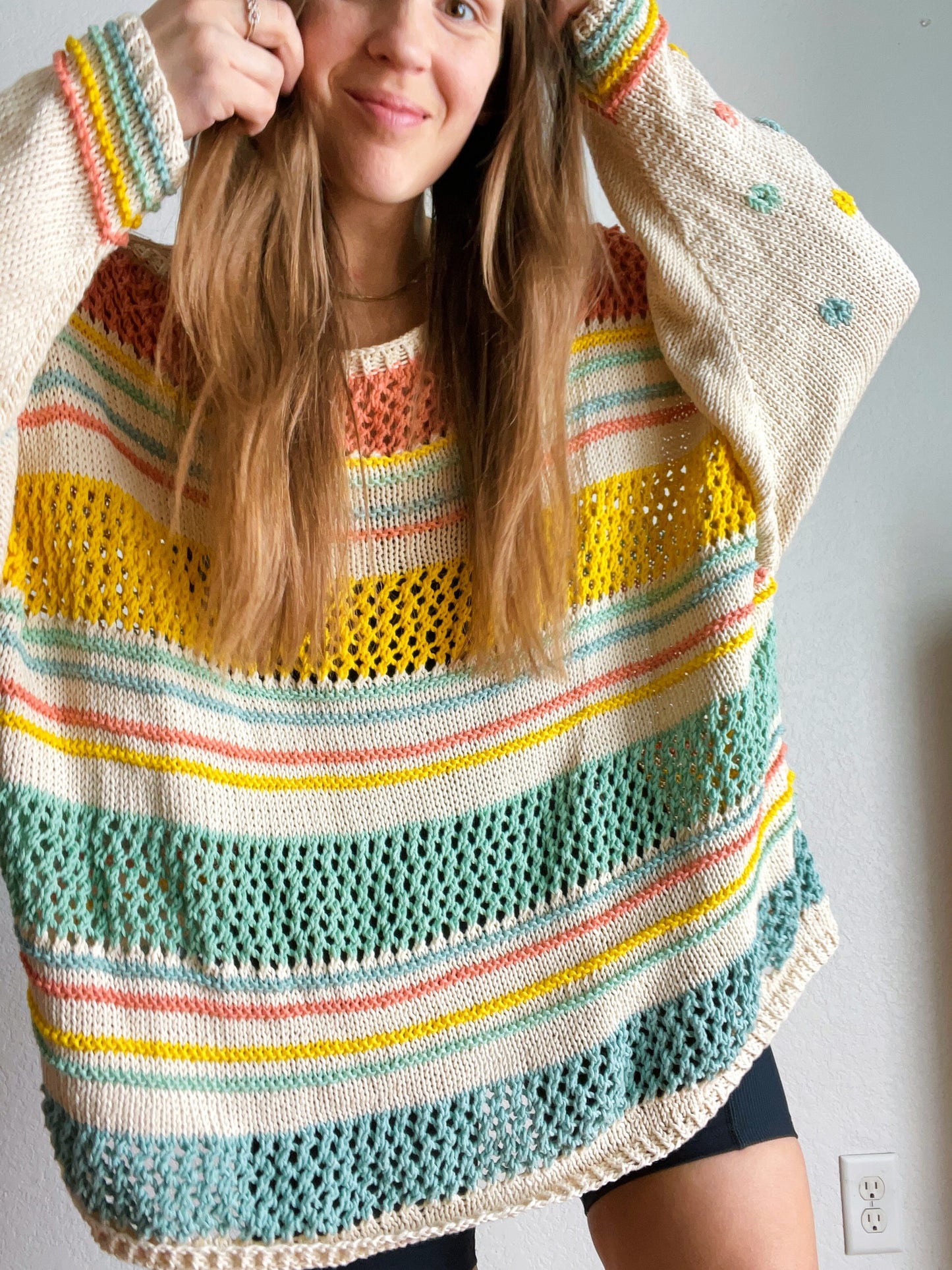 Summer Daisy Sweater