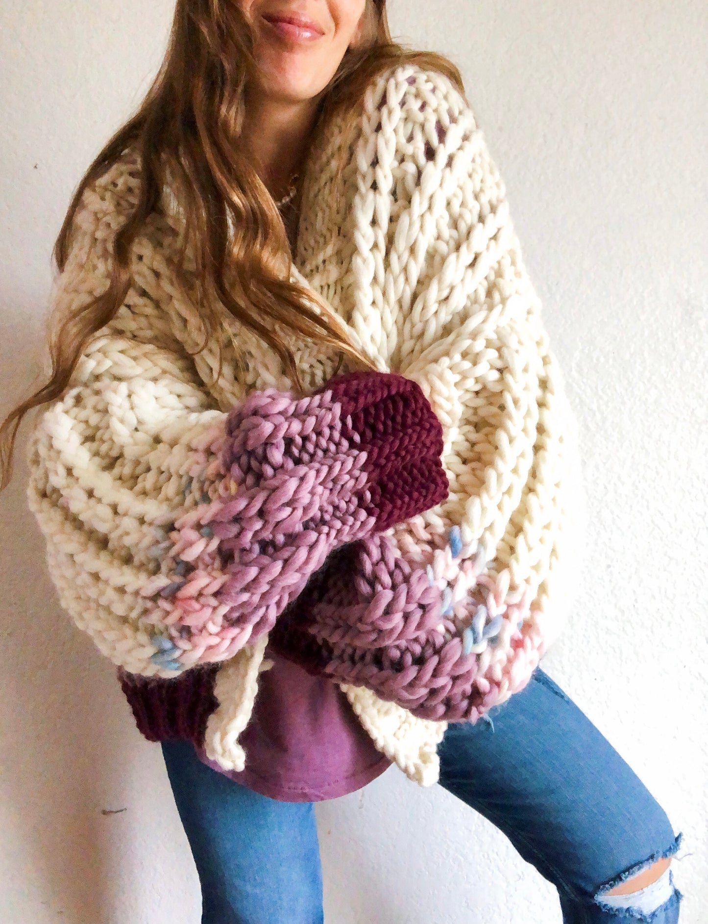 Sugarplum Fairy Ribbed Cardigan