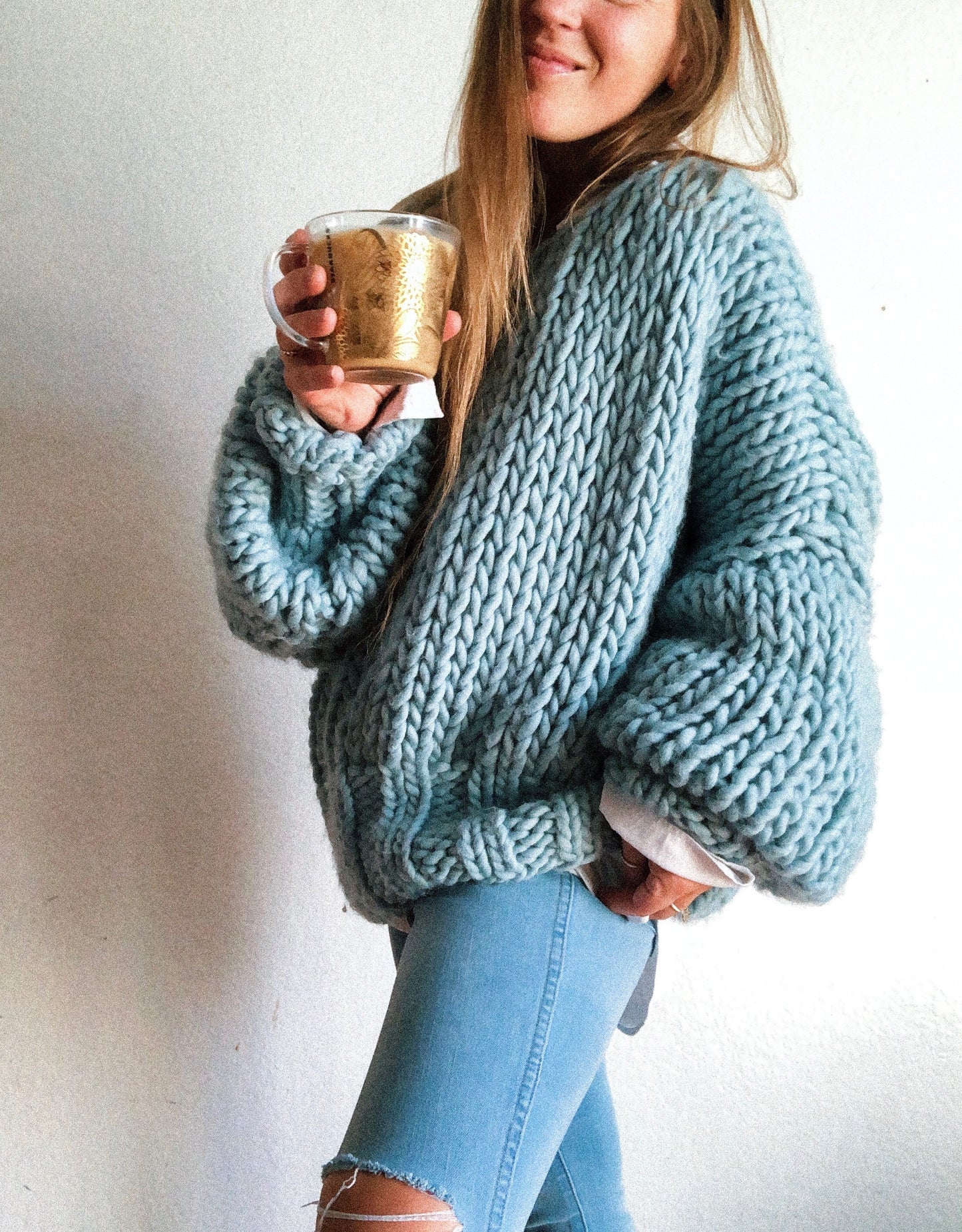 Winter Blues Pullover